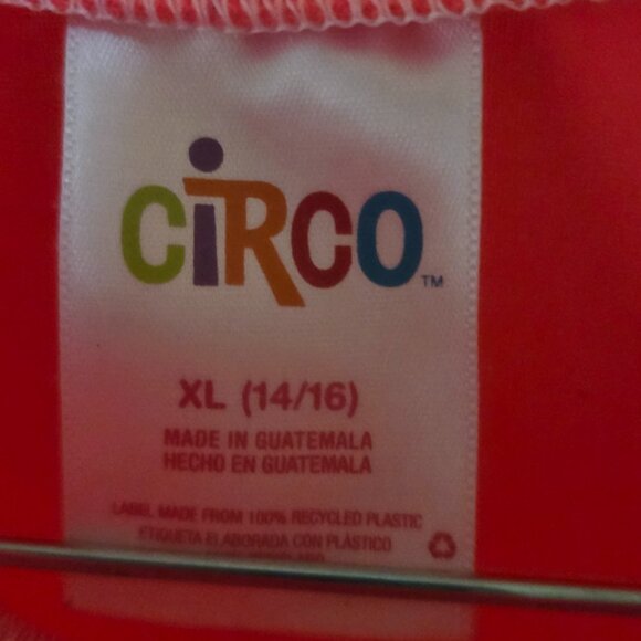 Circo Hot Pink Girls Active Wear Short Sleeve Shirt - Picture 3 of 3